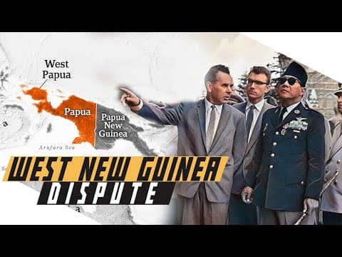 West New Guinea Dispute: Indonesia vs Netherlands - Cold War DOCUMENTARY thumbnail