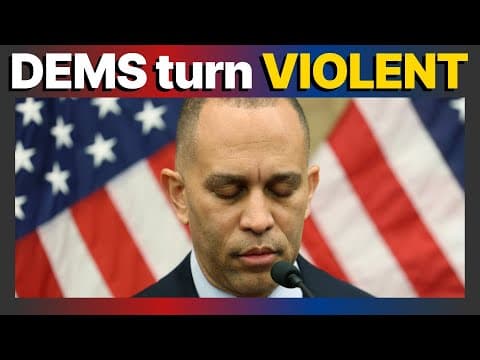 Democrats suffer FATAL MISTAKE as ICE protestors turn violent thumbnail