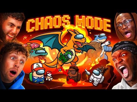 SIDEMEN AMONG US POKEMON CHAOS MODE thumbnail