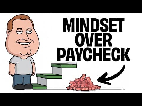 Why Your MINDSET Matters More Than Your Paycheck The Psychology of Wealth thumbnail
