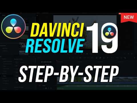 How to Start Editing with DaVinci Resolve 19 thumbnail