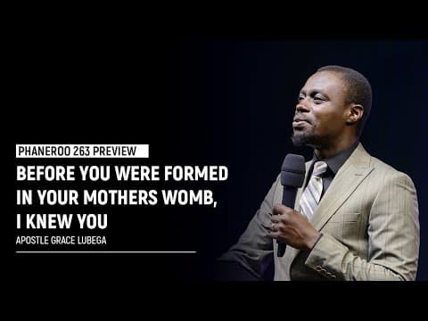Before You Were Formed In Your Mothers Womb, I Knew You | Sermon Preview | Apostle Grace Lubega thumbnail