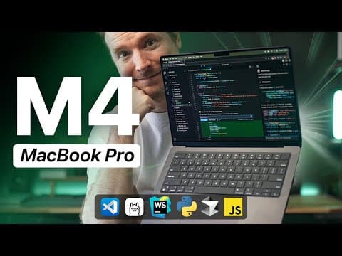 I tried the Apple MacBook Pro M4 Max for Programming - AI - React - JS thumbnail