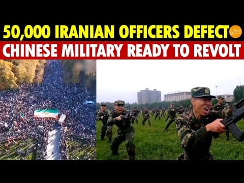 50,000 Iranian Officers Defect, US B-2 Ready, Chinese Military Ready to Revolt, Xi’s Rule in Danger! thumbnail