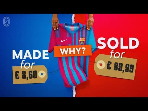Why Are Football Shirts So Expensive? thumbnail