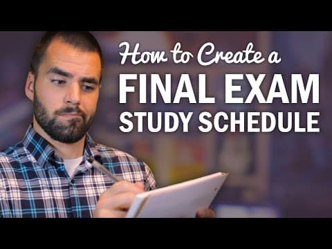 How to Make a Final Exam Study Schedule - College Info Geek thumbnail