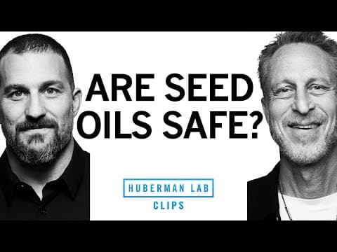 The Truth About Seed Oils | Dr. Mark Hyman & Dr. Andrew Huberman thumbnail