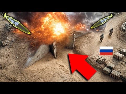 Ukraine Waited for Russian Generals to Enter—Then 900kg JDAM Bombs Meet Tunnel Base thumbnail