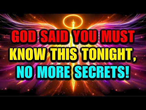 Chosen One: God Can’t Keep This Hidden Any Longer — The Full Truth Hits You Tonight 🔥 thumbnail