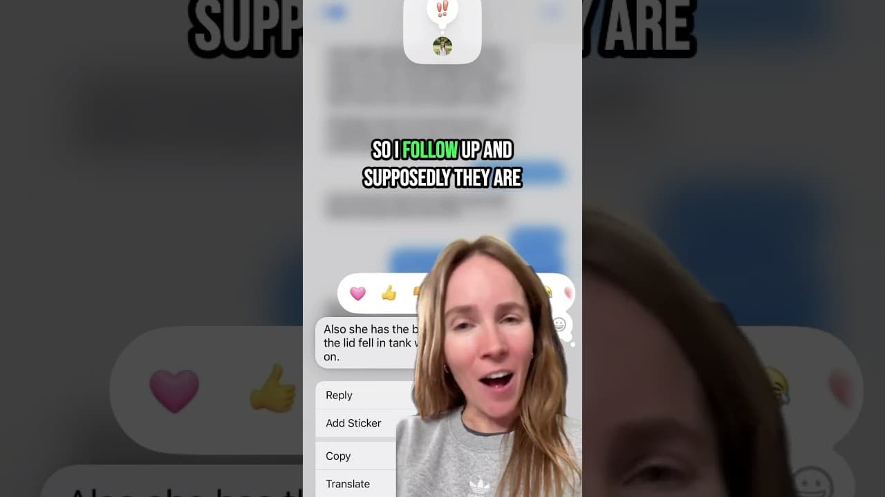 YouTube video player