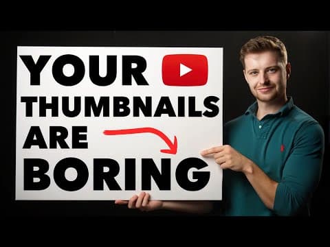 Give me 9 mins, I'll make your thumbnails 128% better thumbnail