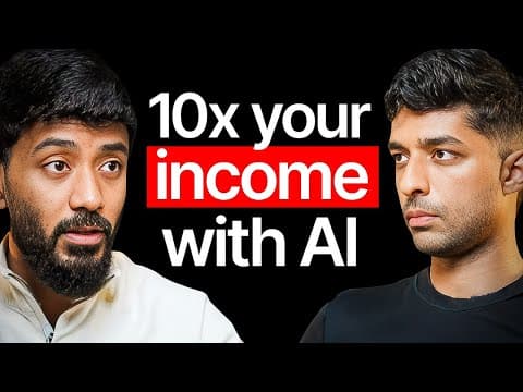 Ultimate AI Masterclass (WARNING): Next 2 years will be HELL | 1% Club Show Ep 66 thumbnail