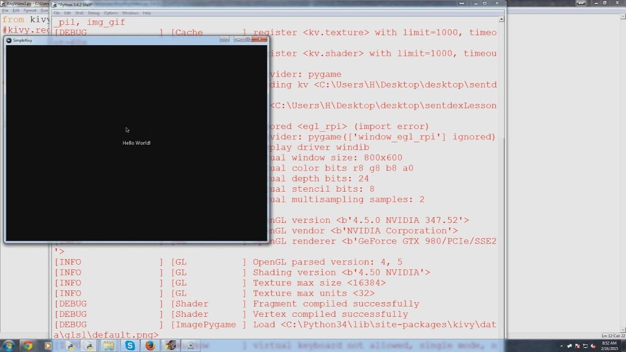 YouTube video player