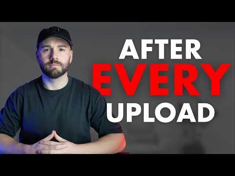 14 things you MUST do after uploading a YouTube video thumbnail