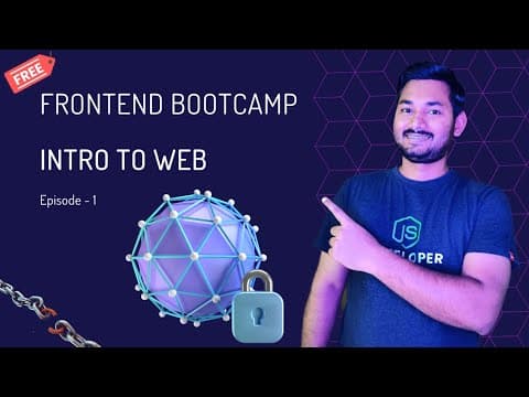 Watch this before learning HTML | HTTP request and response | Frontend Bootcamp Hindi | Ep.01 thumbnail