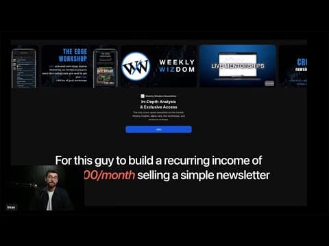 How This "BORING" Website Makes $9,000/Month! (LIVE TUTORIAL) thumbnail