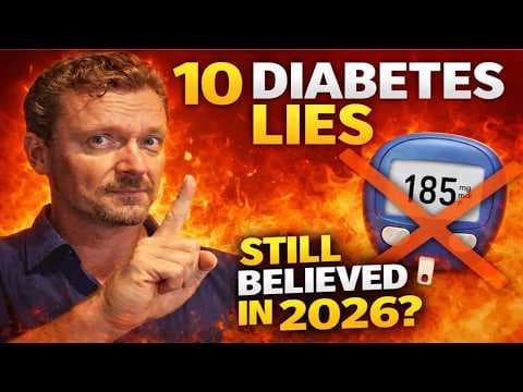 10 Lies TYPE 2 DIABETICs Believe (Harmful Diabetes Myths) thumbnail