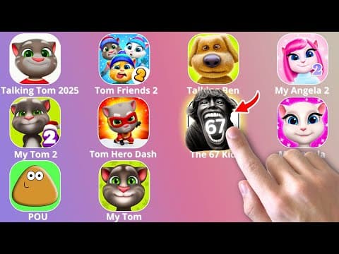 Talking Tom,67 Kid,6 7,67,Roblox,Talking Tom And Friends,My Talking Tom,Talking Ben,Talking Angela thumbnail