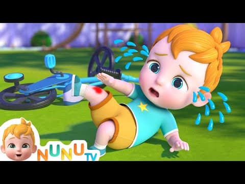 Boo Boo Song + More Nursery Rhymes & Kids Songs | Stay Calm & Feel Better | NuNu Tv thumbnail