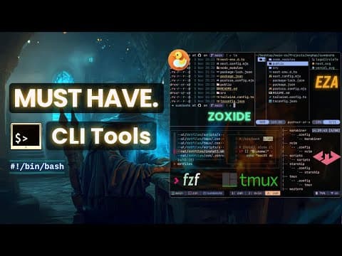8 Command Line Tools that will Change Your Terminal Experience thumbnail