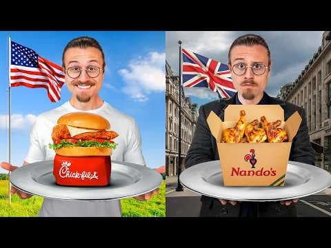 US vs UK Fast Food thumbnail