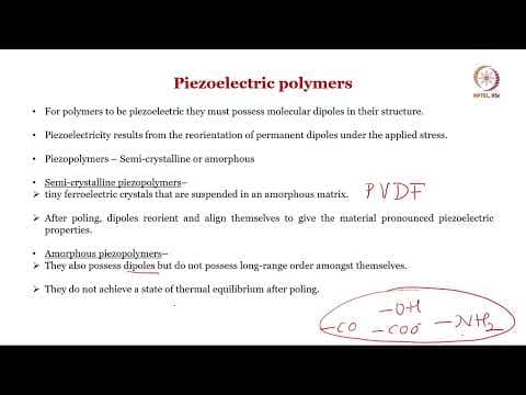 Lec 59 Piezoelectric polymers thumbnail