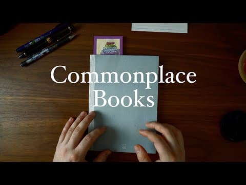 Commonplace Books thumbnail