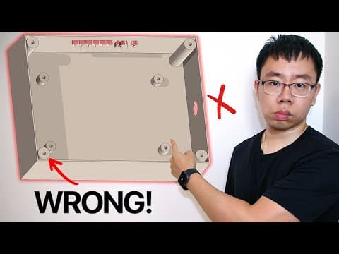 Only Real Mechanical Engineers Can Spot These Design Mistakes | Injection Molding thumbnail