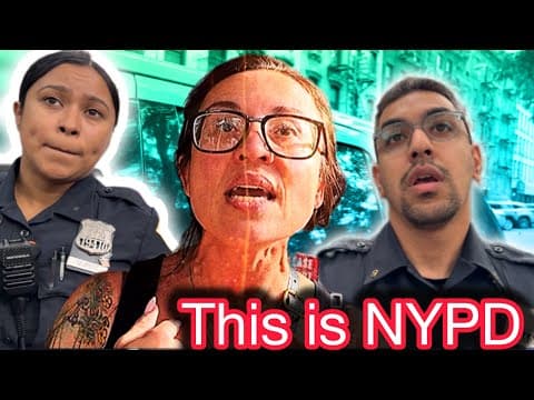 THIS IS NYPD AT ITS FINEST | PUN INTENDED | DRIVE OF SHAME | WALK OF SHAME  thumbnail