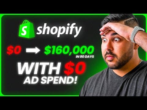 Shopify Email Strategies that made us $160,000 in 3 months thumbnail