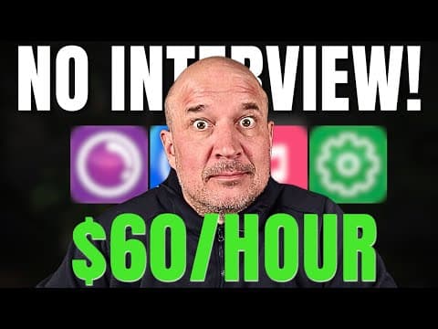 Make $60/HR Working From Home Simply Repeating Words (NO Degree!) thumbnail