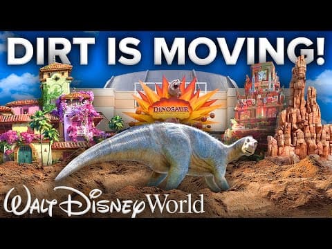WORK BEGINS on Dinoland Retheme, Big Thunder Overhaul Confirmed! - Disney News thumbnail