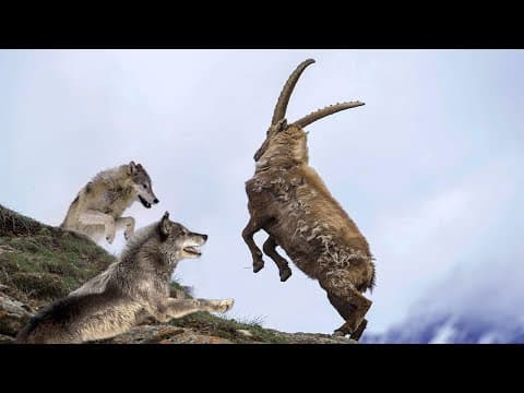 Эти ВОЛКИ охотятся в ГОРАХ! Бесстрашные хозяева Альп. thumbnail