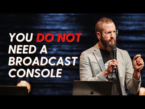 The SIMPLE Church Live Stream Audio Solution with Kade Young at Churchfront Conference thumbnail