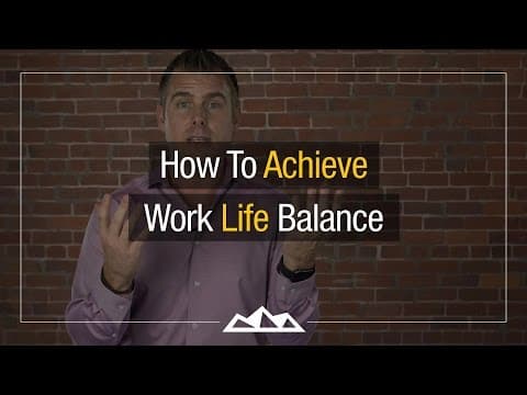 How To Achieve Work-Life Balance | Dan Martell thumbnail