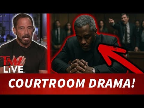BREAKING: Diddy Trial Courtroom Explodes...MASSIVE Jury DRAMA! | TMZ Live Clip thumbnail
