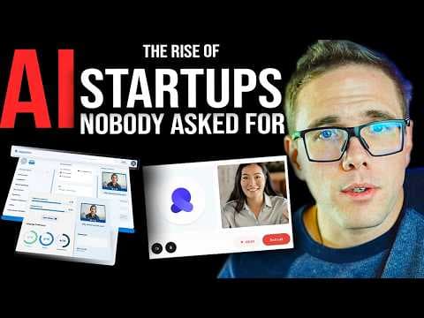 AI Startups NOBODY asked for are EVERYWHERE! thumbnail