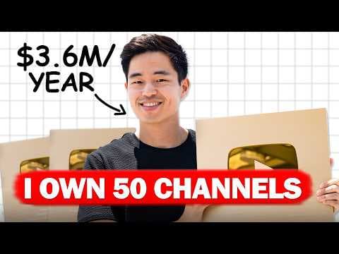 I Make $300,000/Month with 50 YouTube Channels thumbnail