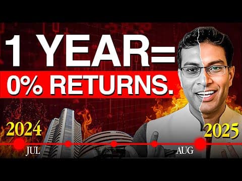 India Market in a BUBBLE? (& impact of US's 25% tariff) | Akshat Shrivastava thumbnail