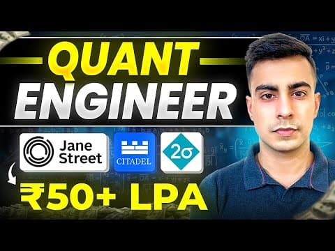 Quant Engineer Roadmap 2025 | Skills, Salaries & How to Get Started thumbnail