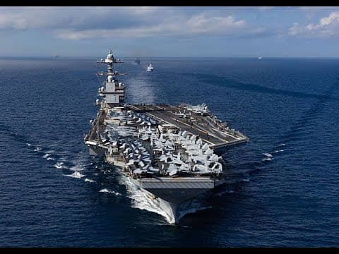 US Sends Aircraft Carrier to Latin America thumbnail