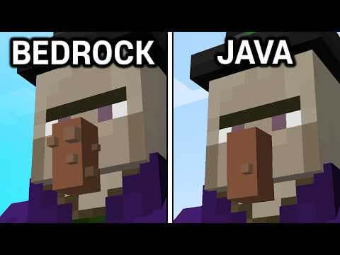 68 Minecraft Java vs Bedrock Things thumbnail