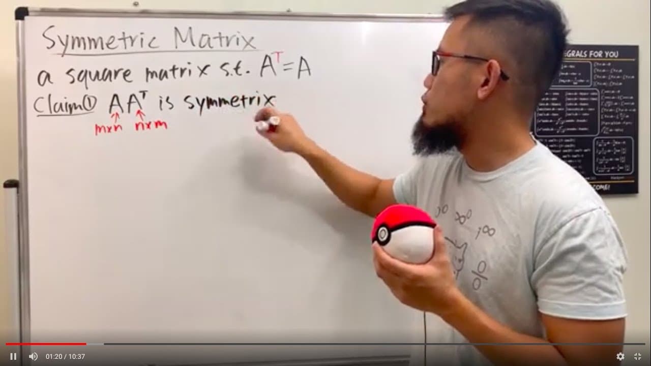 YouTube video player