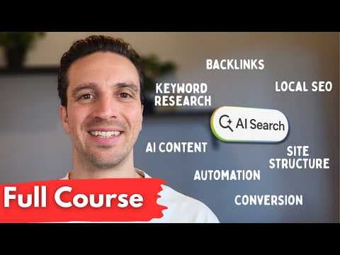 Complete SEO Course (3 Hours): Rank #1 AI Search | Prompts Included thumbnail
