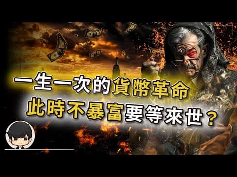 【突發】一生只能遇一次的貨幣革命，此時不暴富更待何時？金融鴉片正殖民全球？你已經同意替美國還債？資本家已用穩定幣搬開全球金庫？窮人忙著換美元時，富人卻狂買這些資產？ thumbnail
