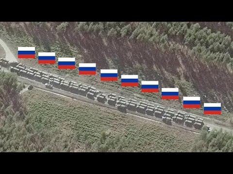 HIMARS Waited For Russian Column To Enter - Then This Happened thumbnail