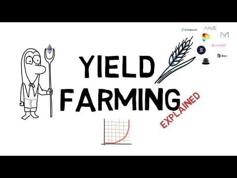 What Is YIELD FARMING? DEFI Explained (Compound, Balancer, Curve, Synthetix, Ren) thumbnail
