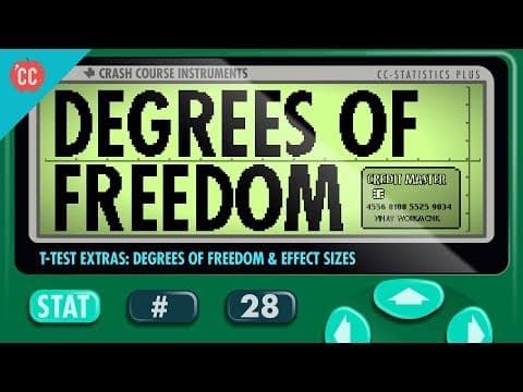 What Are Degrees of Freedom and Effect Sizes? thumbnail