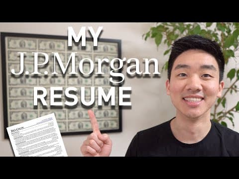 7 Must-Know Resume Tips From a Former J.P. Morgan Recruiting Captain thumbnail