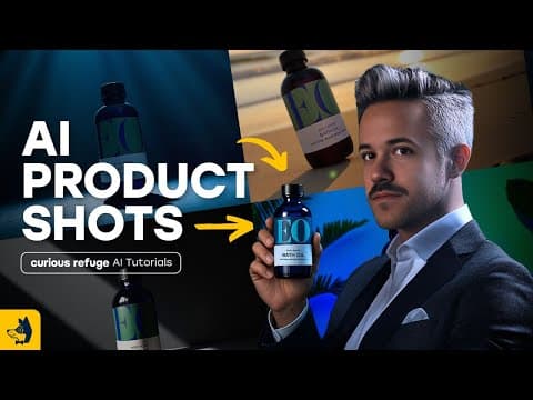 Create Consistent Products Using AI Tools | AI Advertising Tutorial thumbnail